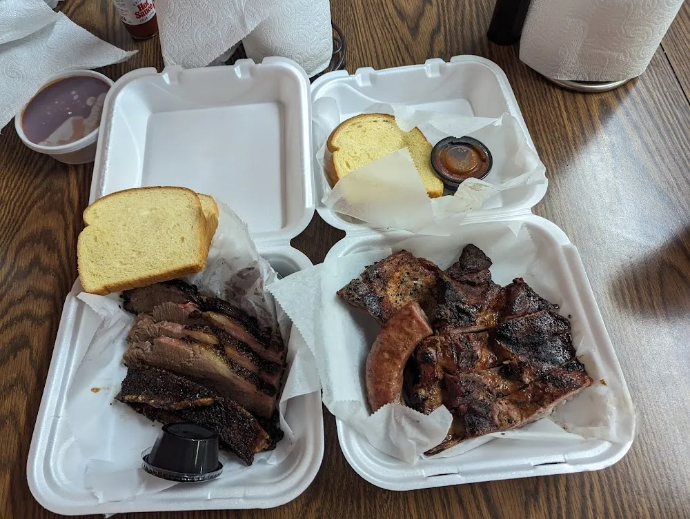 Ribs Brisket Sausage